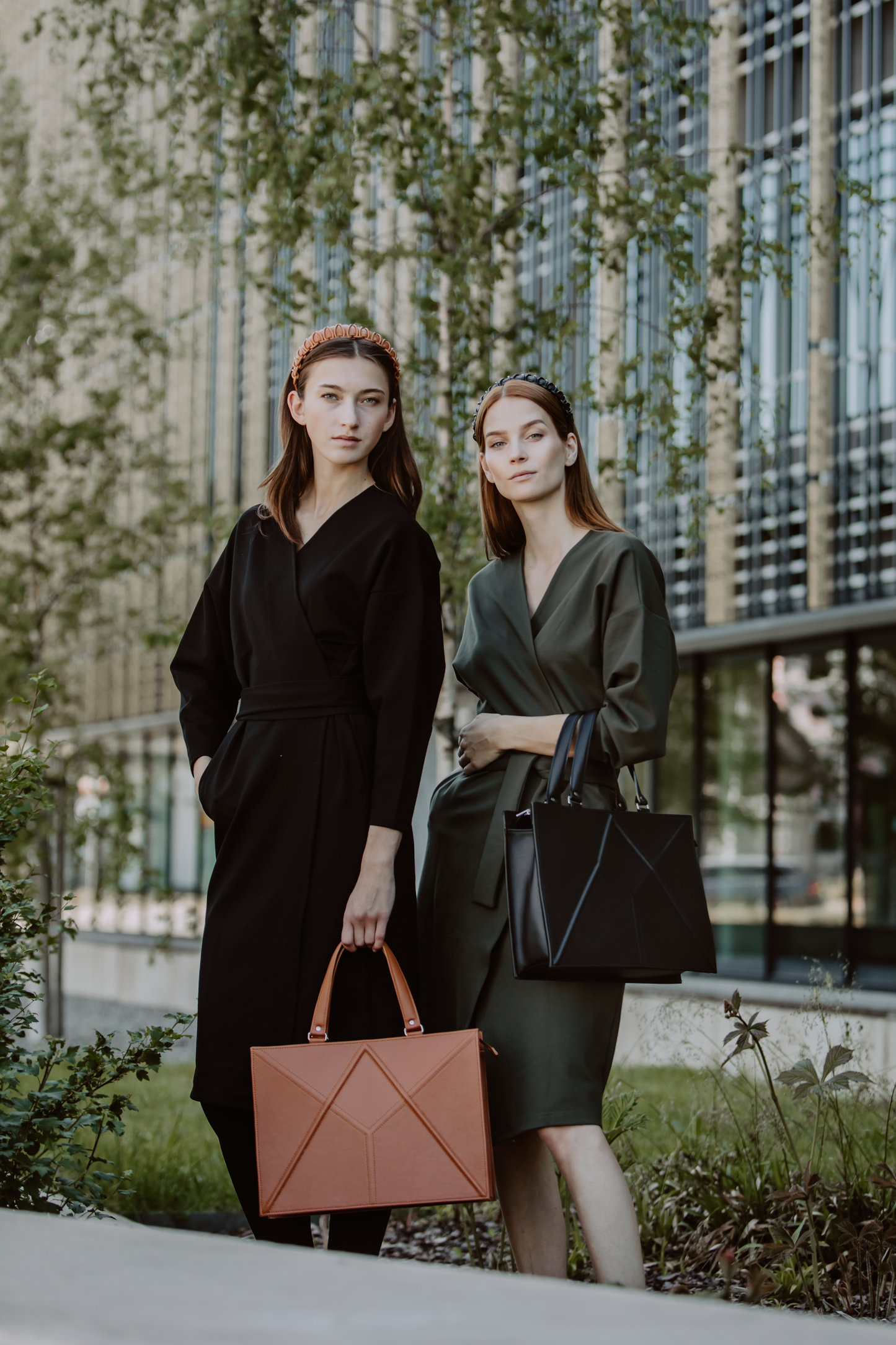 FACET handbag - Caramel Brown - gjord på beställning (2 veckor)